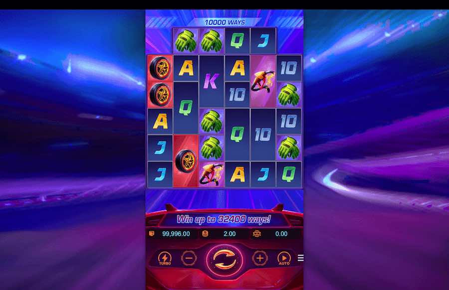 Jogo base da slot Speed Winner