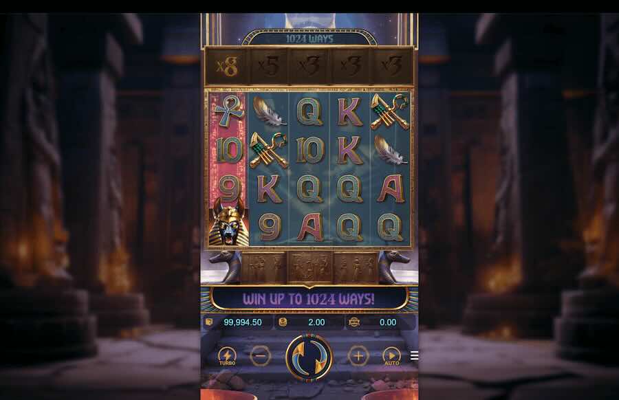 Anubis Wrath slot base game