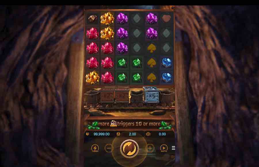 Gemstones Gold slot base game