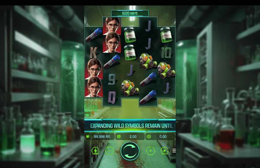 Zombie Outbreak slot base game