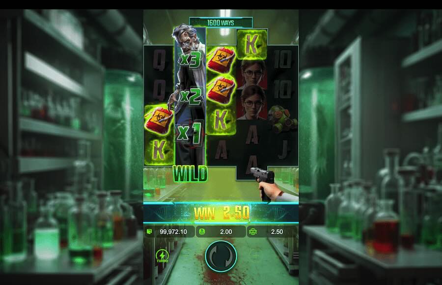 Zombie Outbreak slot free spins feature