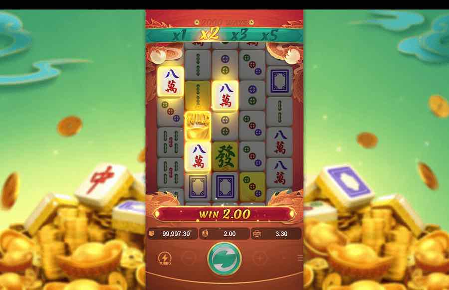 คุณสมบัติโบนัสสล็อต Mahjong Ways 2 