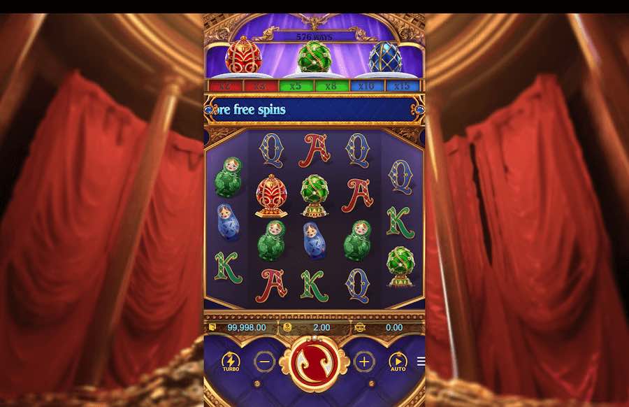 เกมหลักสล็อต Tsar Treasures 